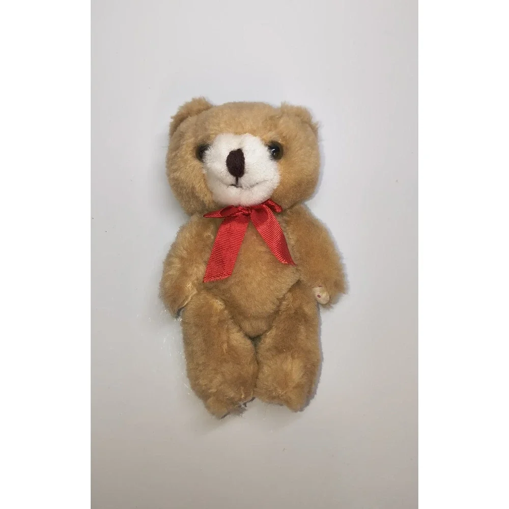 Valentine's Day Gift Set Wooden Bear Jointed Plush Teddy Vintage House Of‎ Lloyd